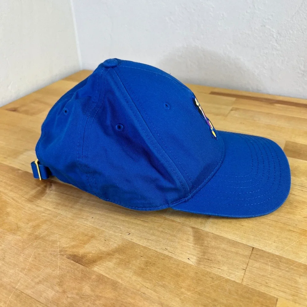 Disney Hat Mickey Mouse Cap Disneyland 70th Anniversary Youth Blue Adjustable